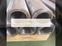 カスタマイズされた99.99% X線 純鉛プレート CT 室